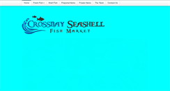 Desktop Screenshot of crossbayseashell.com